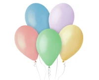 Balloons Gemar 13", pastel mix macaron, 50pcs