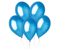 Balloons Gemar 13", metallic blue, 50pcs EOL