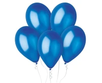 Balloons Gemar 13", metallic ocean blue, 50pcs