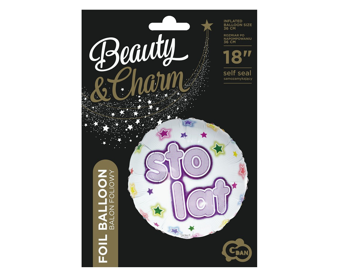 Foil balloon STO LAT, 18" EOL