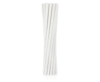 Paper Drinking Straws, white, 6x197 mm / 12 pcs. EOL