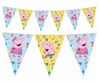 Banner Peppa Pig, 9 flags, 230 cm EOL
