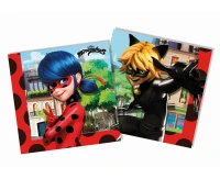 Paper napkins Miraculous Zag, 33x33 cm, 20 pcs