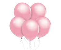 Balloons B&C 12", metallic pink, 50pcs