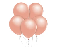 Balloons B&C 12", metallic rose-gold, 50pcs