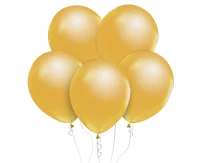 Balloons B&C 12", metallic gold, 50pcs