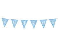 Banner Glitz 60, with flags, blue, 274 cm