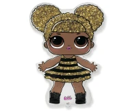 Foil balloon 24" FX - LOL: Queen Bee KK,  unpacked (flat) EOL