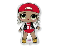 Foil balloon 24" FX - LOL: MC Swag KK,  unpacked (flat) EOL