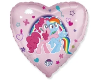 Foil balloon 18" FX - My Little Pony Hug,  unpacked (flat)