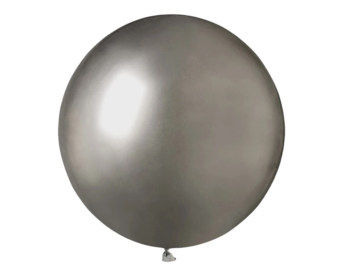Balloons Gemar 19", shiny space grey, 25pcs