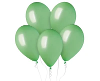 Balloons Gemar 12", metallic mint green, 100pcs EOL