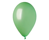 Balloons Gemar 10", metallic mint green, 100pcs
