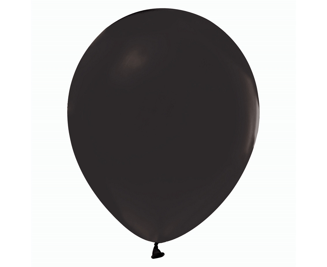 Balloons B&C 12", pastel black, 50pcs