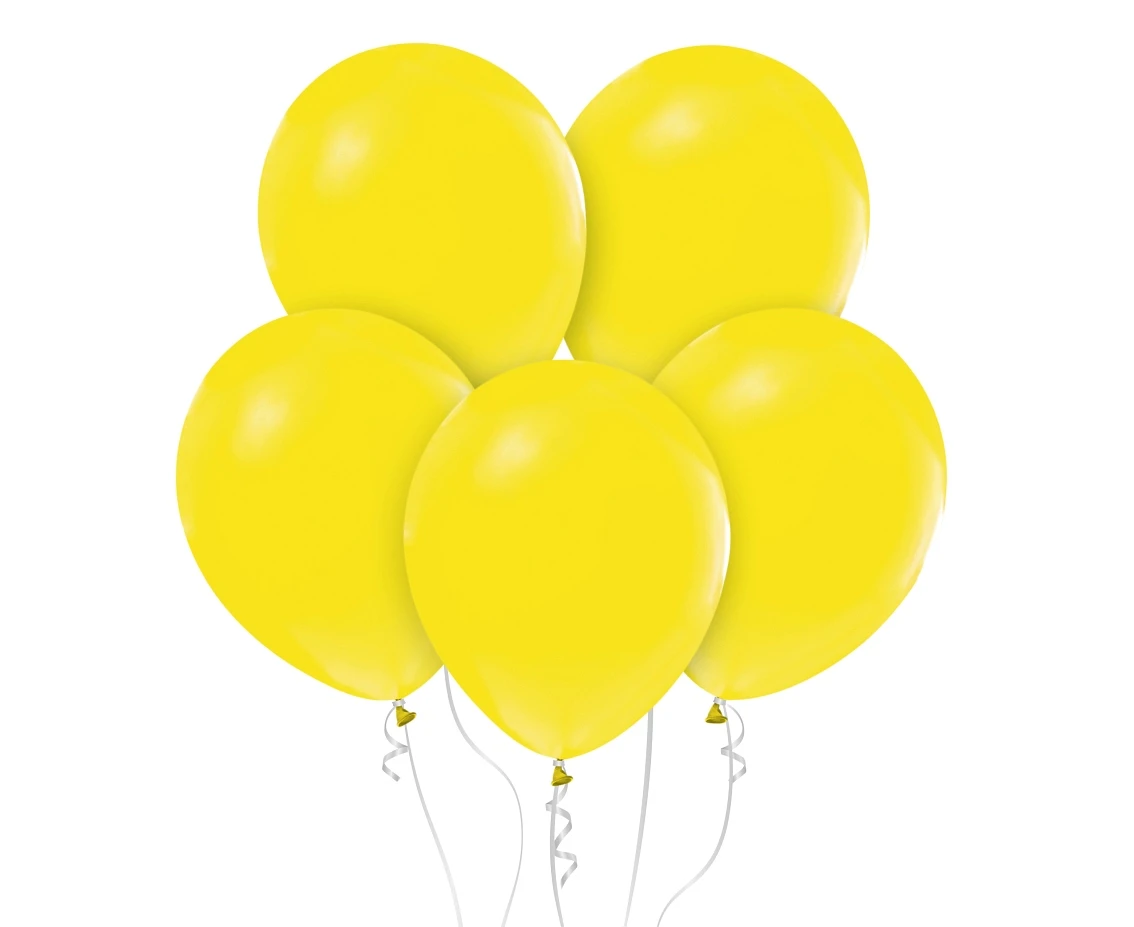 Balloons B&C 12", pastel yellow, 50pcs