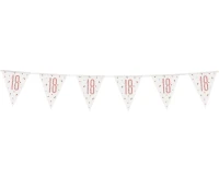 Banner Glitz 18, with flags, rose gold, 274 cm EOL
