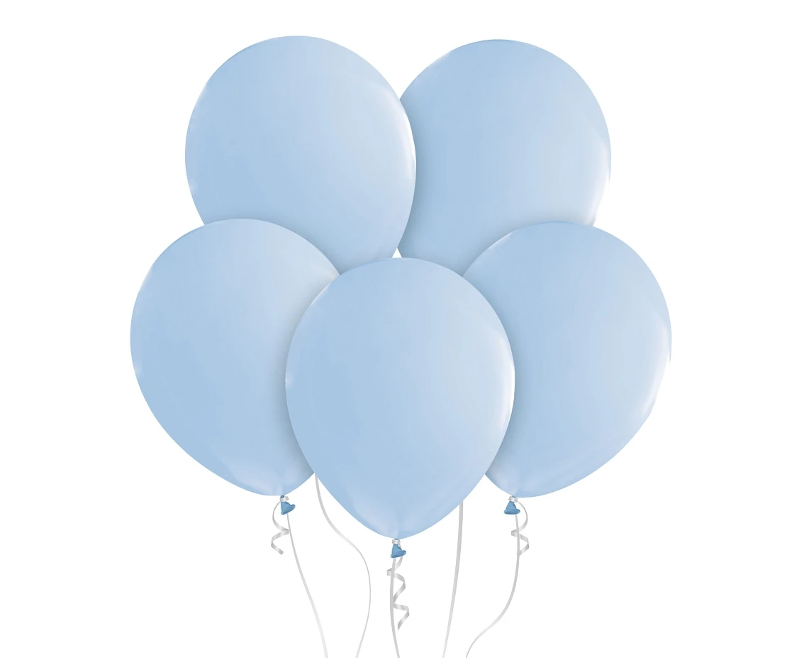 Balloons B&C 12", macaron blue, 10pcs