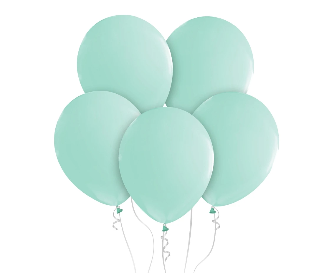 Balloons B&C 12", macaron green, 10pcs