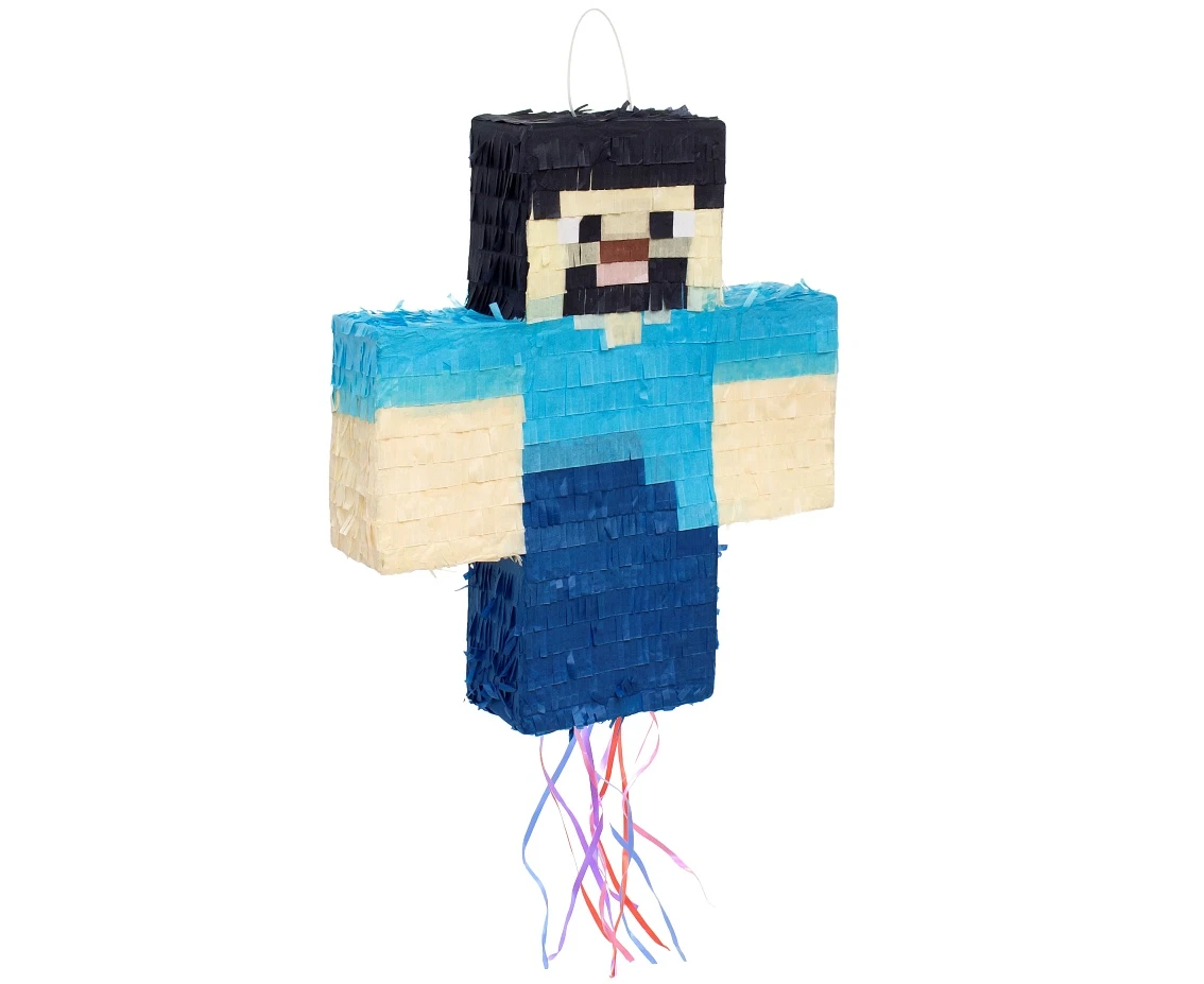 Mr. Pixel pinata, size 40x7,5x28 cm