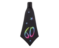 Birthday tie 60, size 42x18 cm EOL