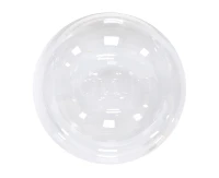 Aqua - crystal balloon, solid colour, 18"