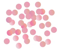 Foil confetti Circles, 2 cm, 250g, rose gold EOL
