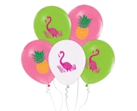 Balloons Flamingo & Pineapple, 12" / 5 pcs.
