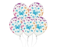 Balloons Butterflies, 12" / 5 pcs.