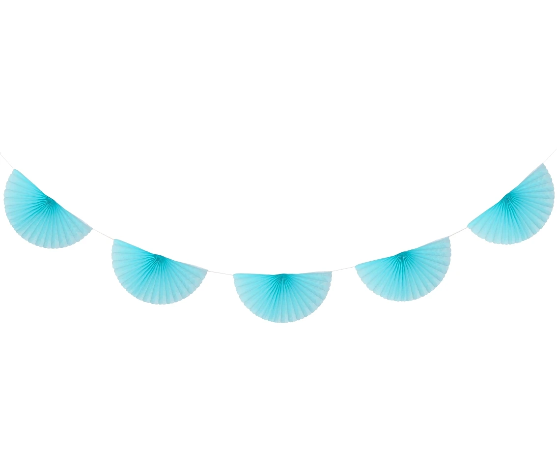 Fan_GD garland, blue, 300 cm
