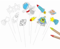 Photo booth props DIY - Universe, 10 elements EOL