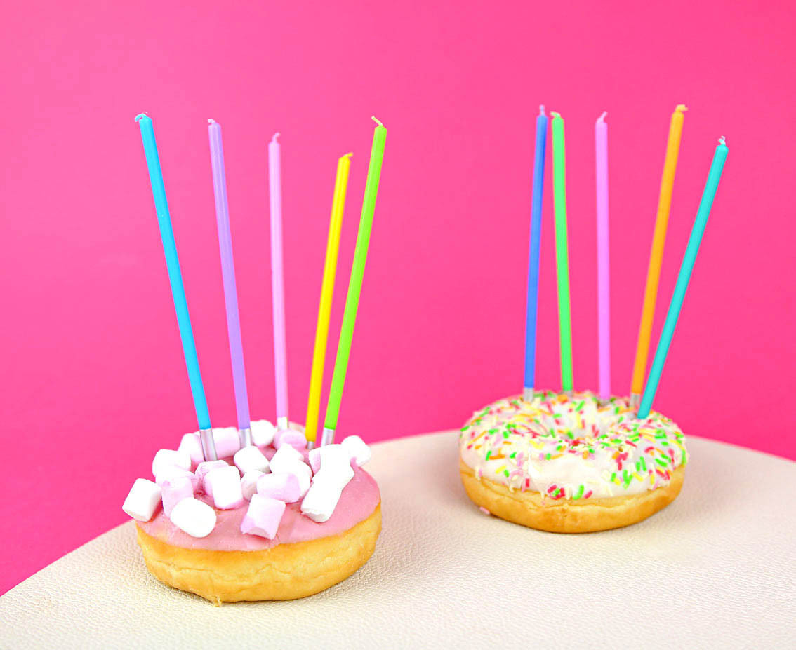 Birthday candles Pastels, size 14.5 cm, 10 pcs.