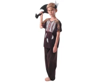 Costume for children Indian Boy (headpiece, top, pants), size 110/120 cm