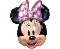 Foil balloon SuperShape Minnie Mouse, 53x66 cm, packed EOL