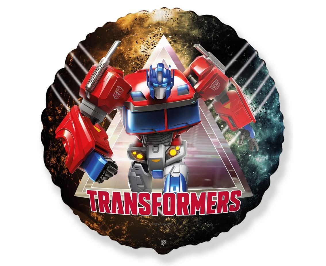 Foil balloon 18" FX - Transformers - Optimus,  unpacked (flat)