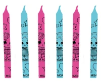 Candles LOL Glitterati, 12 pcs EOL