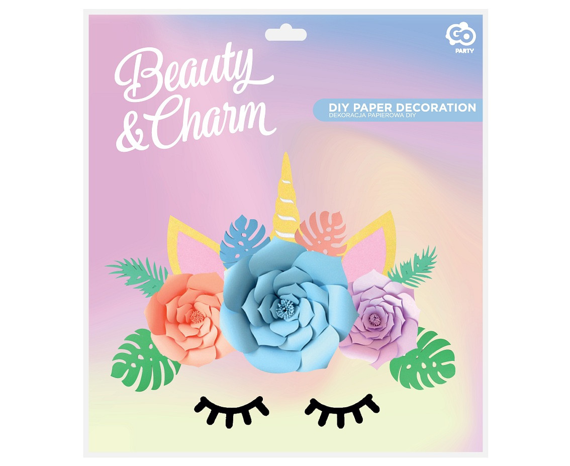 Unicorn DIY paper decoration
