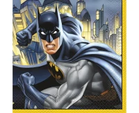 Paper napkins Batman, 33x33 cm, 16 pcs