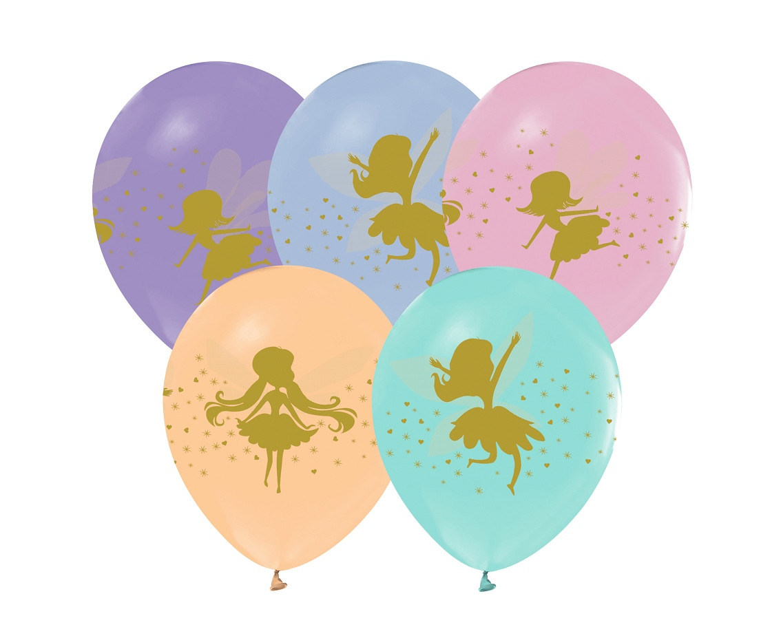 Balloons Fairy, 12" / 5 pcs.