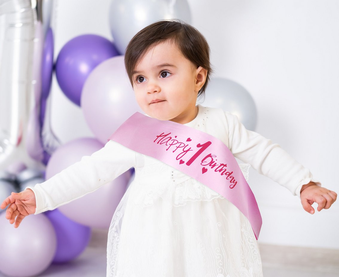 Happy 1 Birthday sash EOL