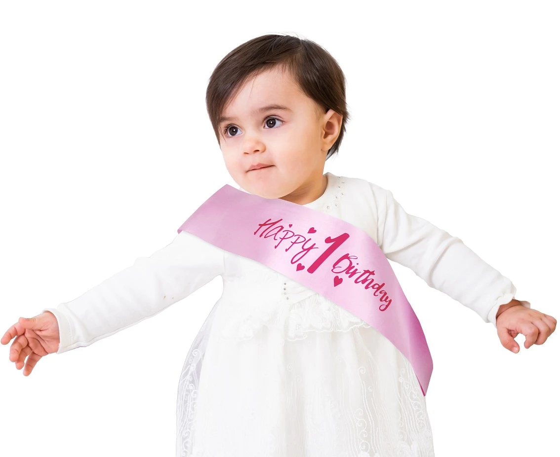 Happy 1 Birthday sash EOL