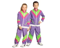 Jogging suit for children Retro lavender, 7-9 years
