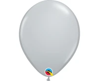 Balloons Anagram 5", QL pastel grey, 100pcs EOL