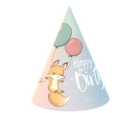 Paper hats HB Fox, 6 pcs. EOL