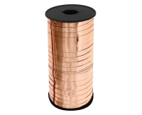 Metallic ribbon, rose gold, 100y (92 m) EOL