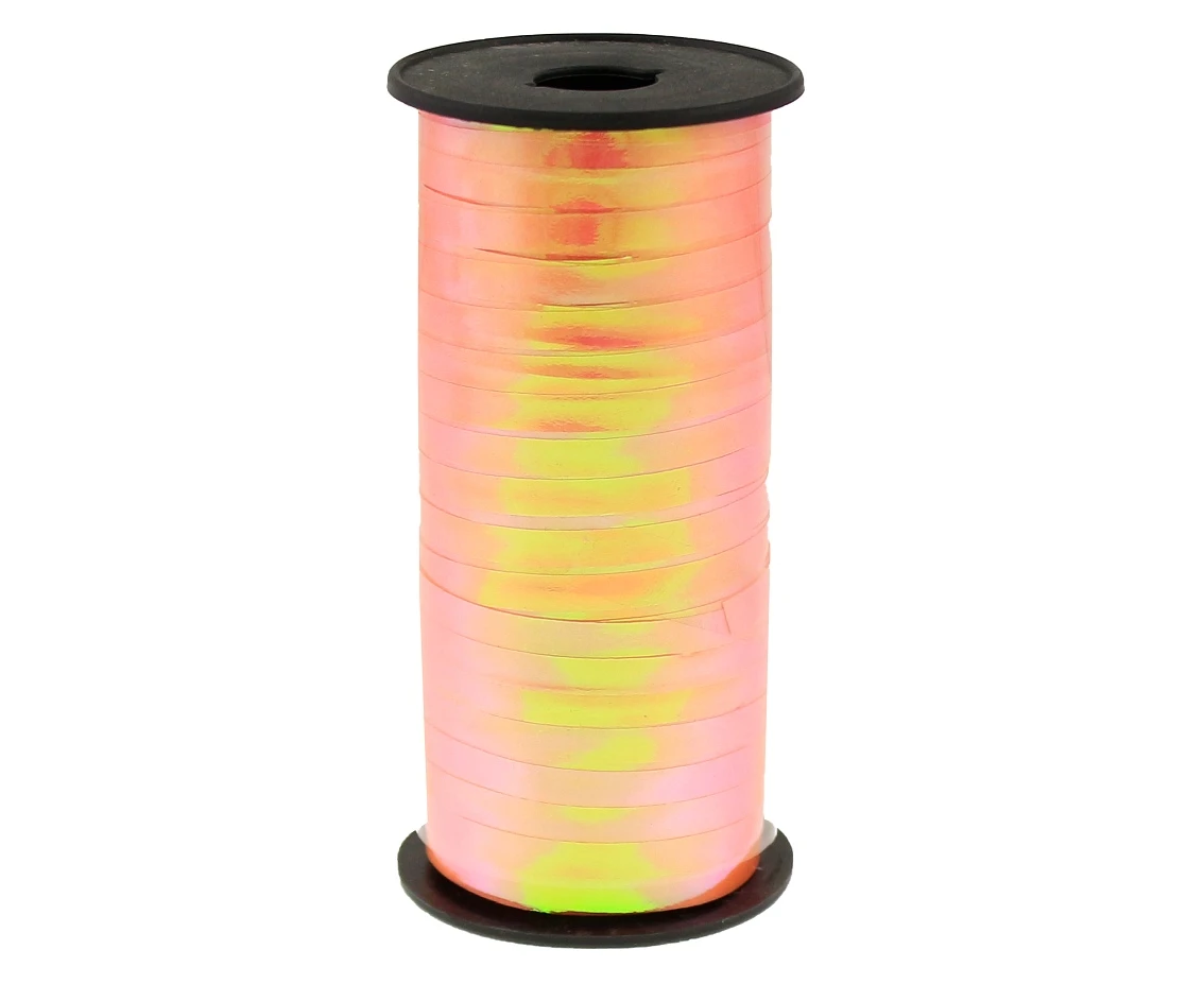 Iridescent ribbon, orange, 100y (92 m) EOL