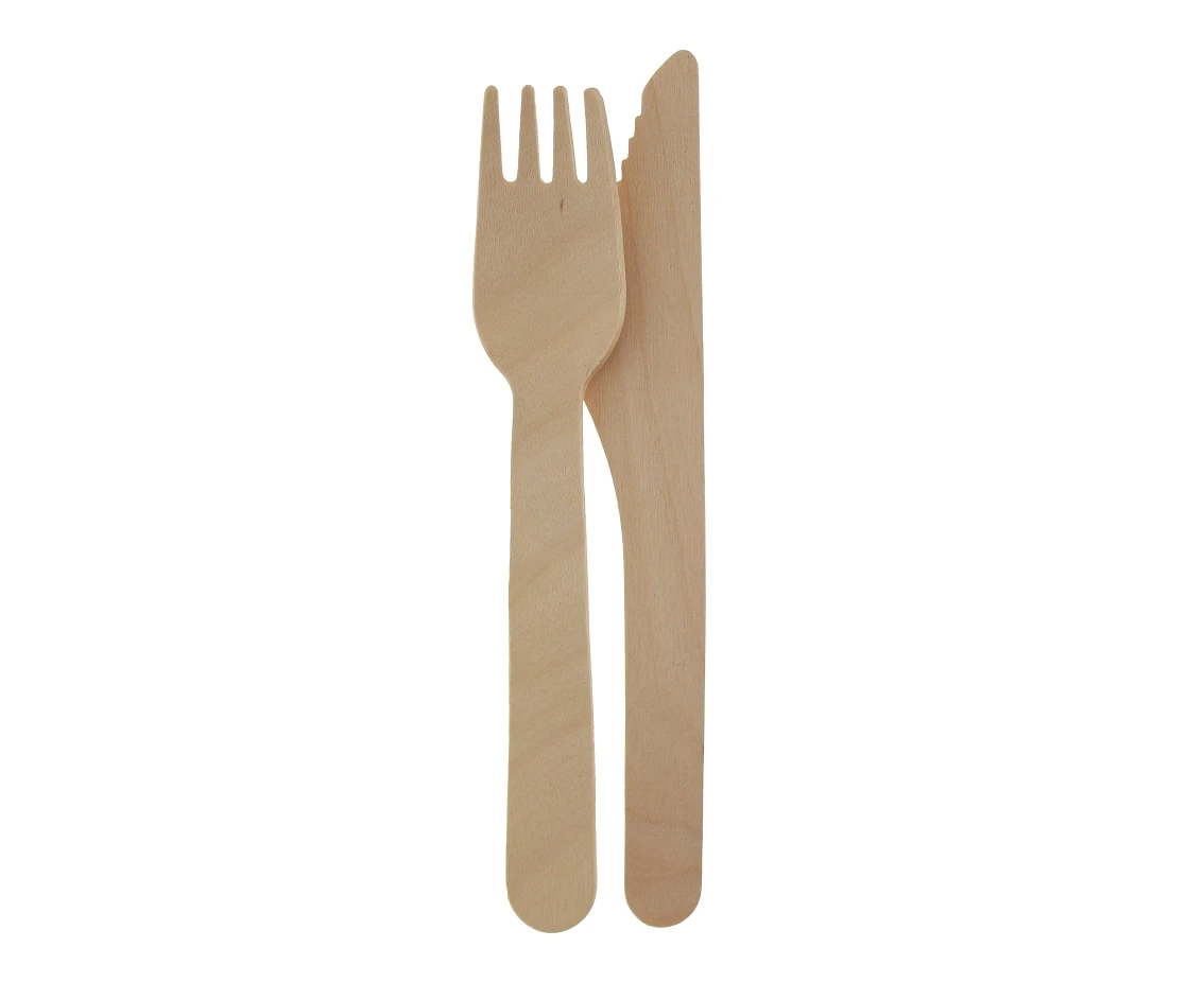 Eco-friendly_GD collection - wooden knife & spoon, 1 set