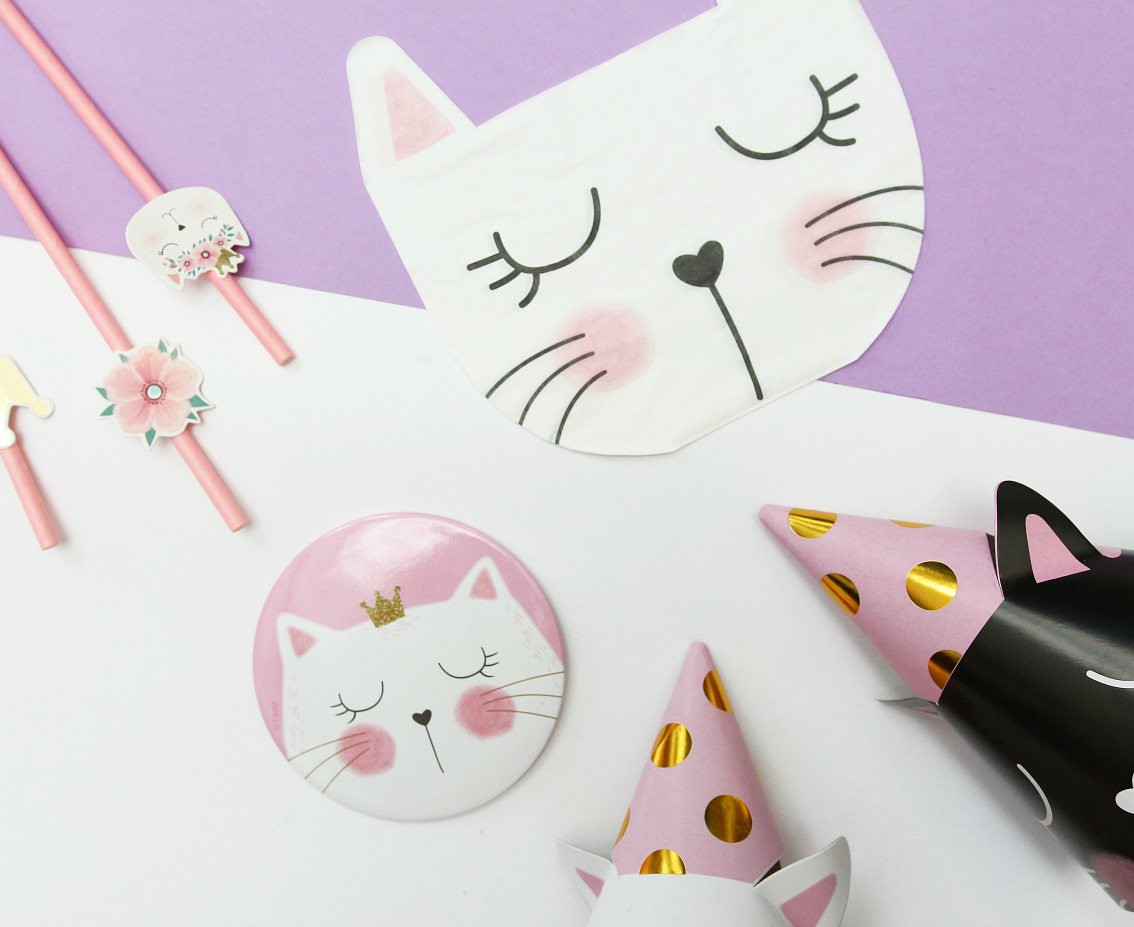 Paper napkins Cat, 33 x 33 cm, 2 ply, 12 pcs.