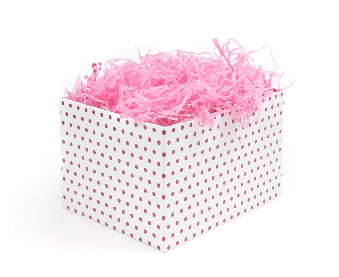 Tissue paper shred deco 30g, light pink