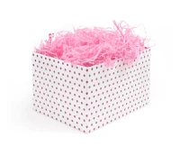 Tissue paper shred deco 30g, light pink