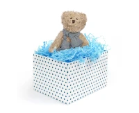 Tissue paper shred deco 30g, light blue